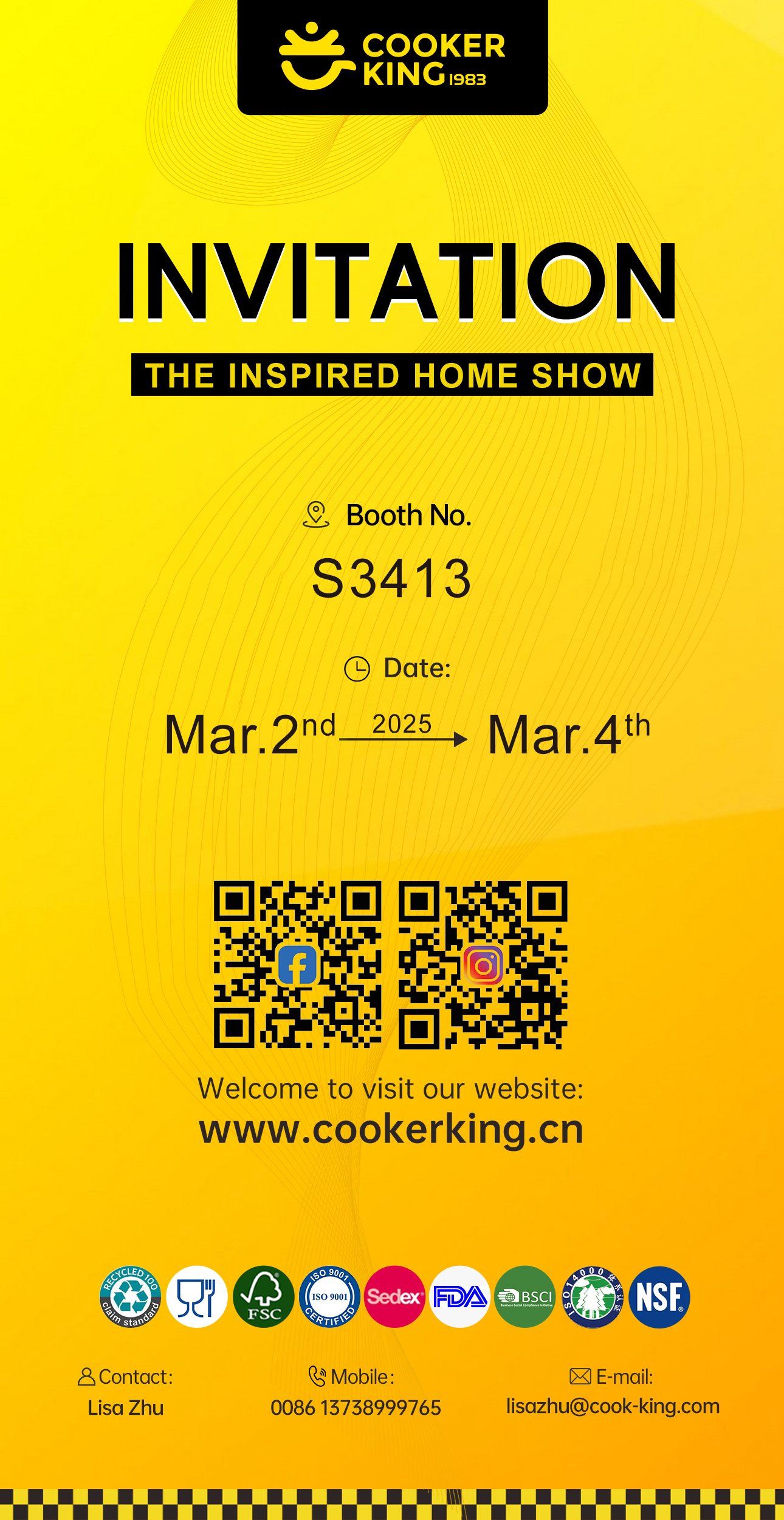 Кукер Кинг Чикагодогу МакКормик Плейстеги Inspired Home Show шоууна кошулду