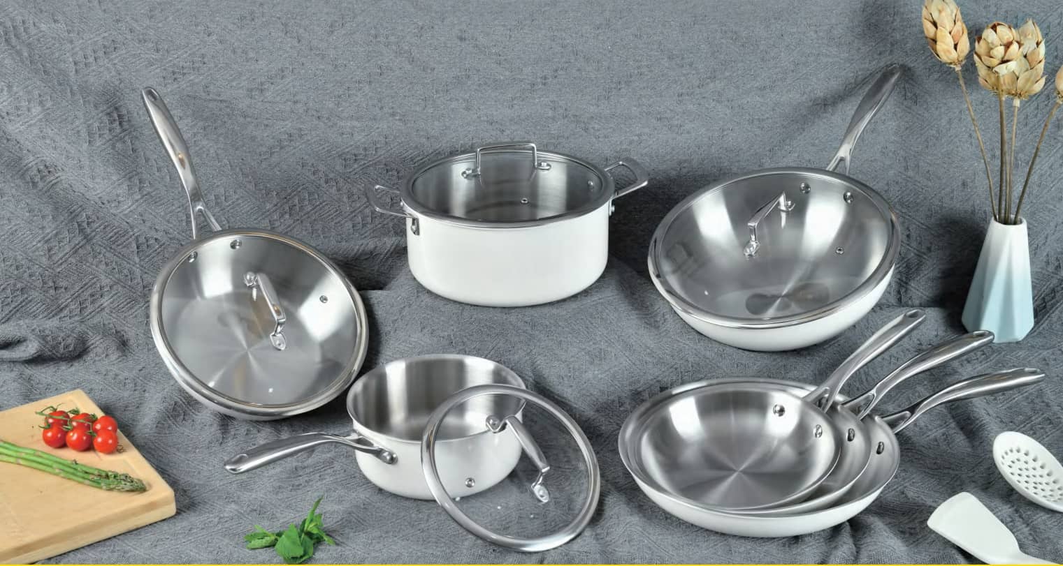 Cookware Reinvented: Discover the Next Generation of Performance and Style with Cooker King's Triple Layer Stainless Steel Set